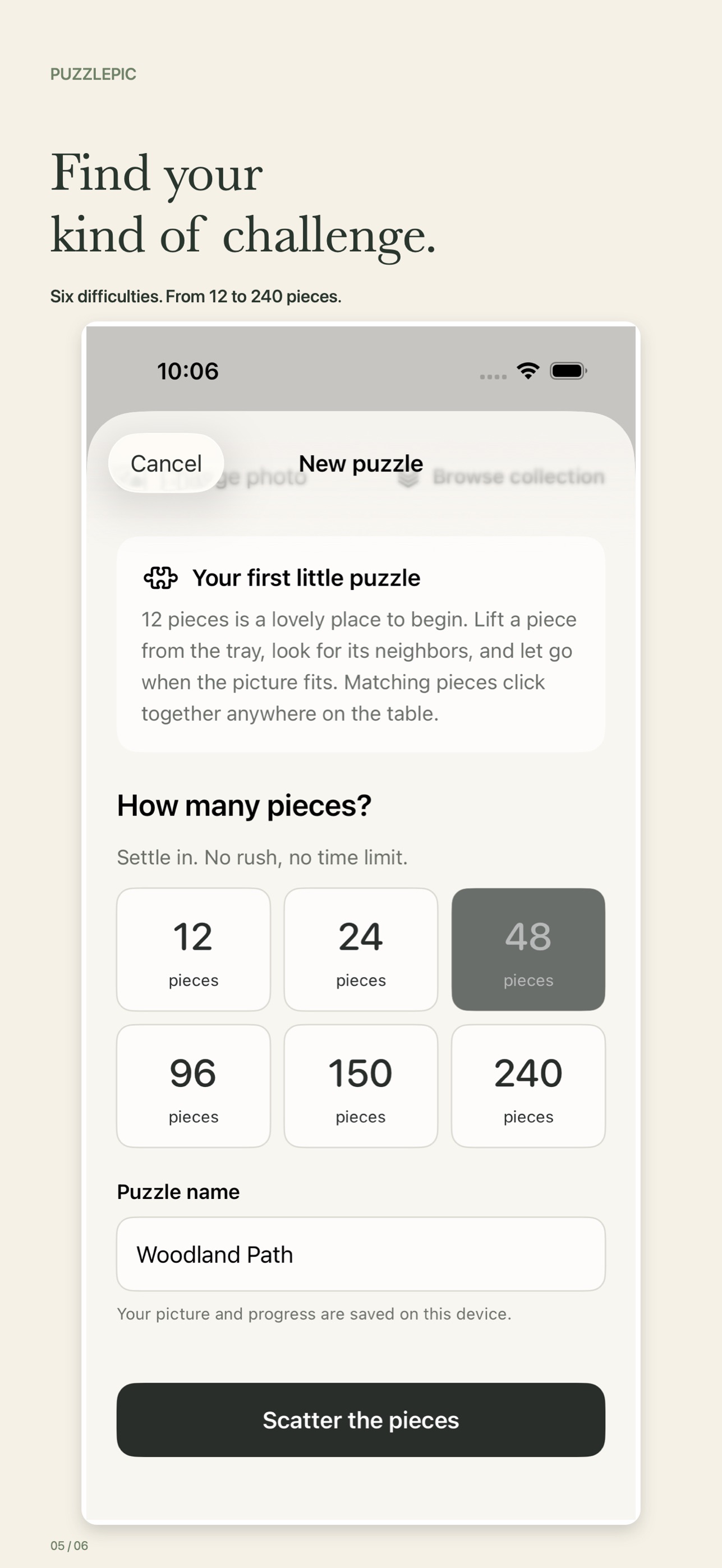 Screenshot 5 of PuzzlePic: Photo Jigsaws
