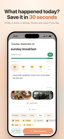 Daily — Mood & Memories Screenshot 1 of 10