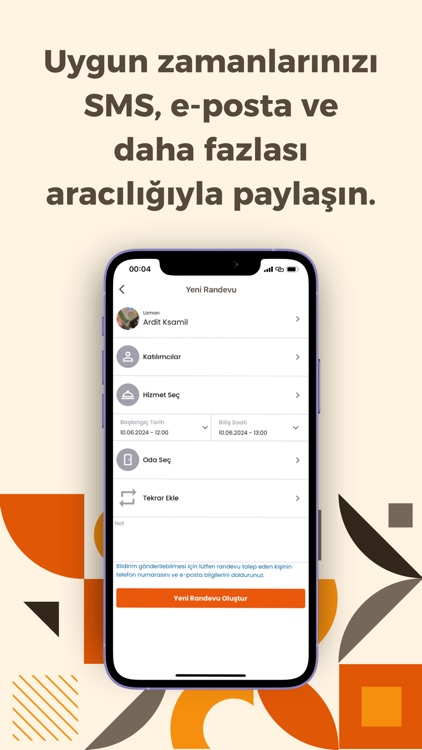 Randeu - Randevu Planlama