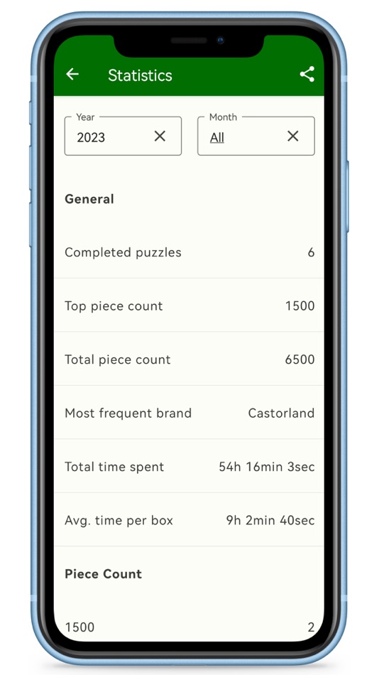 #4. Puzzle Tracker (iOS) 由: Dawid Kurek