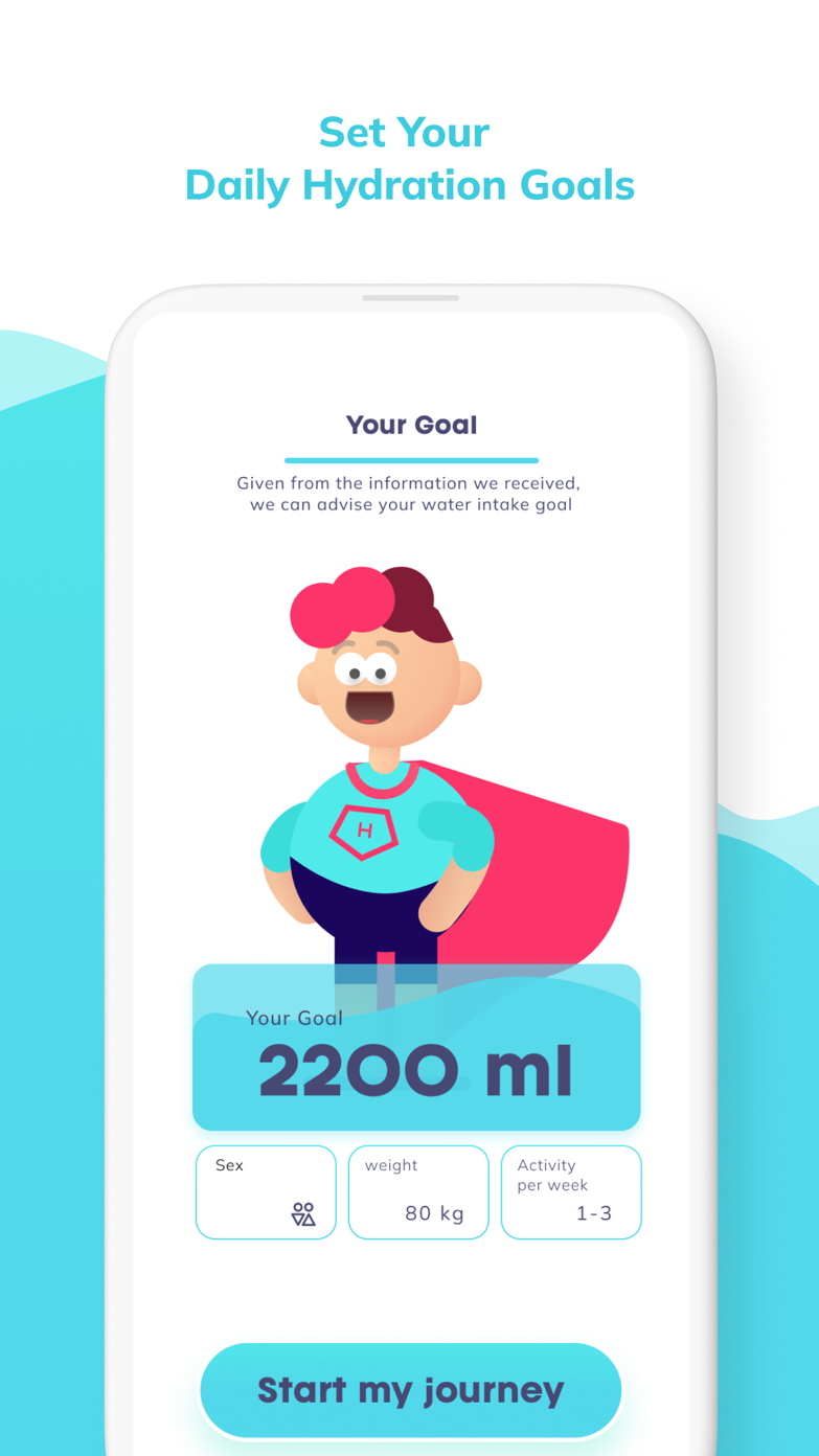 Hydration Hero - Water Tracker screenshot 2