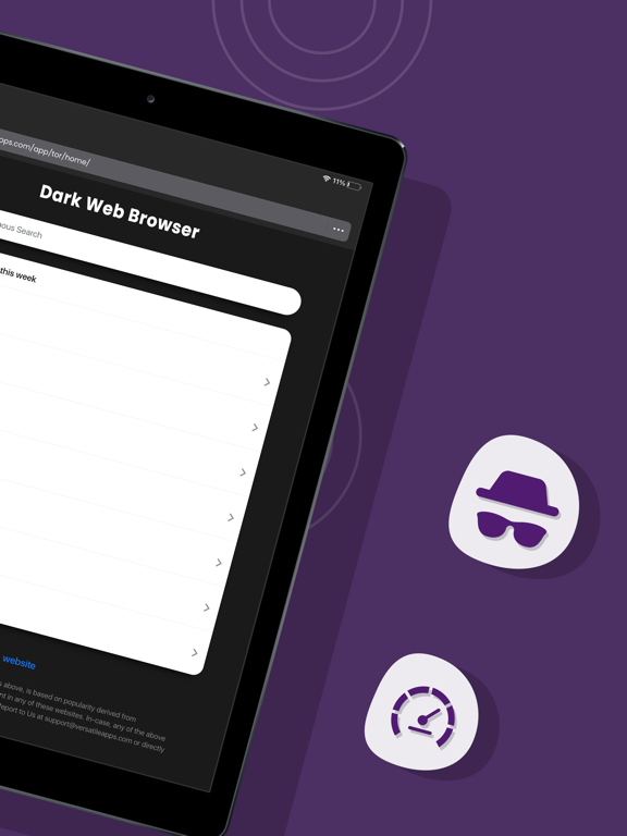 Screenshot #5 pour DarkNet: DarK Web Browser