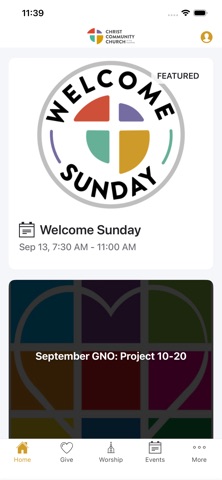 Christ Community Church Olathe app screenshot