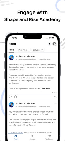 Shape and Rise screenshot