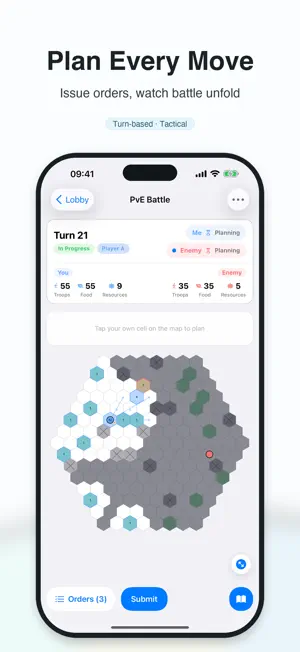 TTWar: Turn-Based Strategy screenshot 1