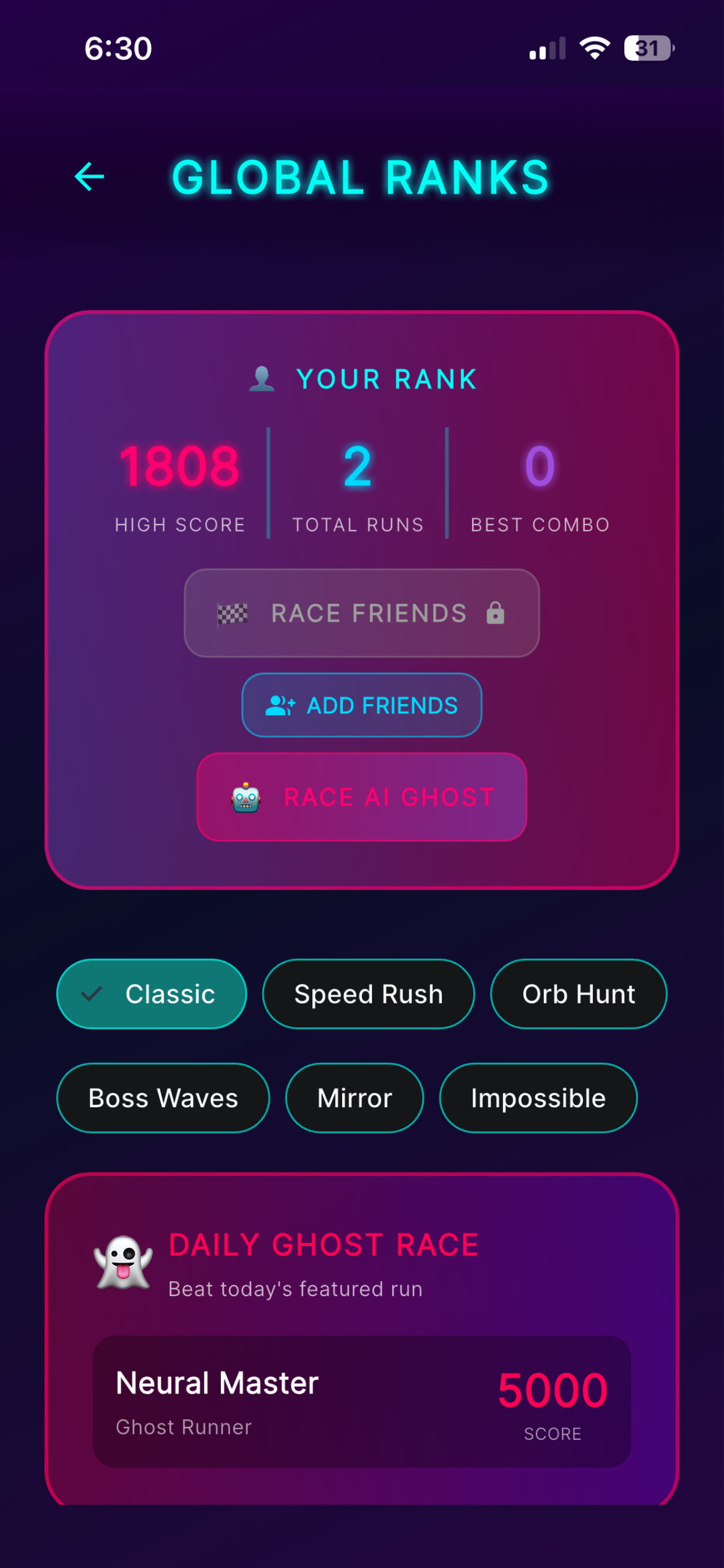Neuro Spark Rush