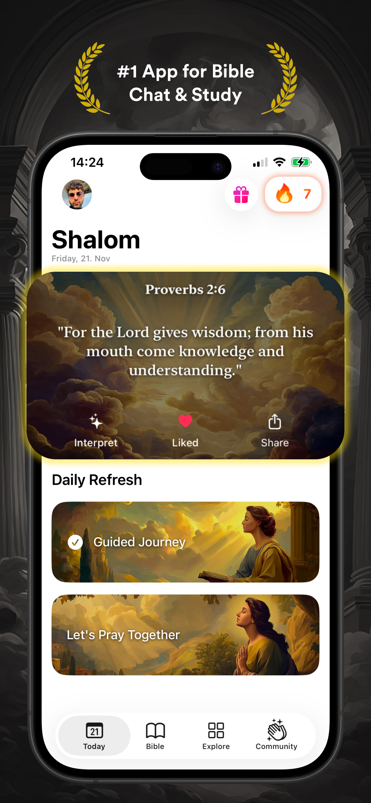 Shalom: Bible Chat & Scripture