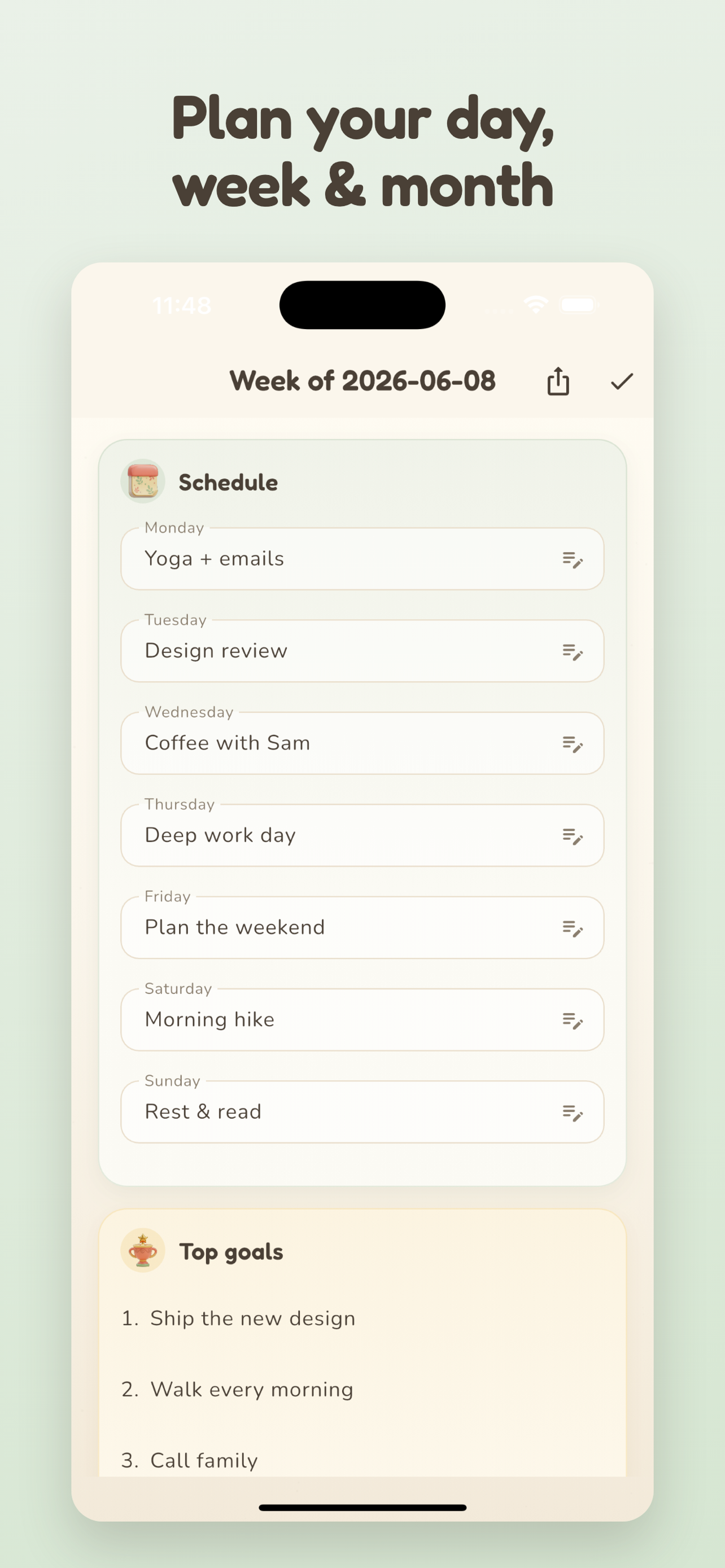 Meadova: Planner & Journal screenshot 3
