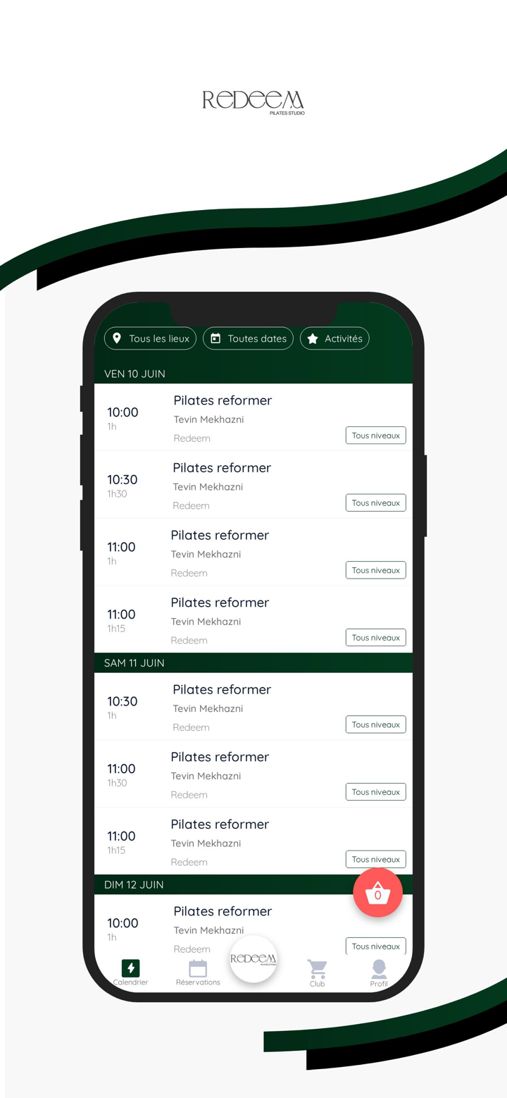Redeem Reformer screenshot 2