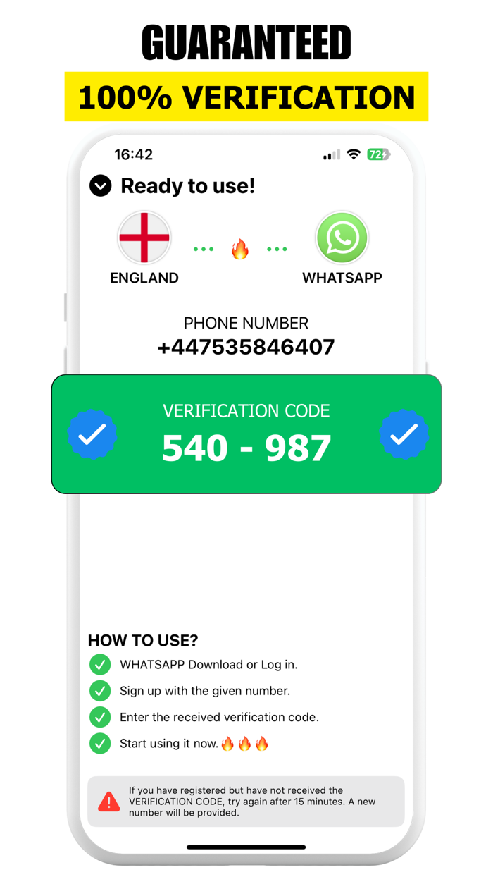 WhatsApp Virtual Phone Number