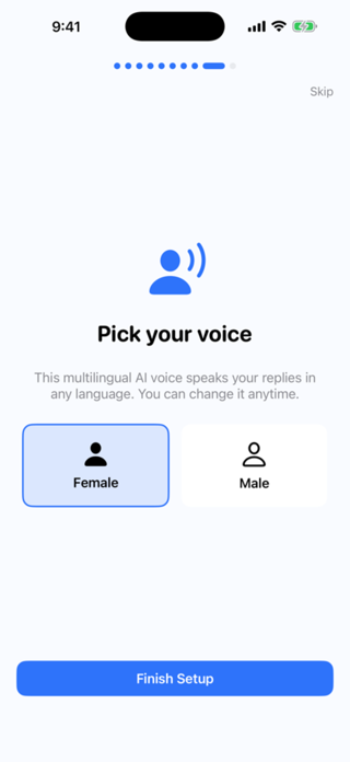 Universal Voice: AI Translator Screenshot 4 of 5