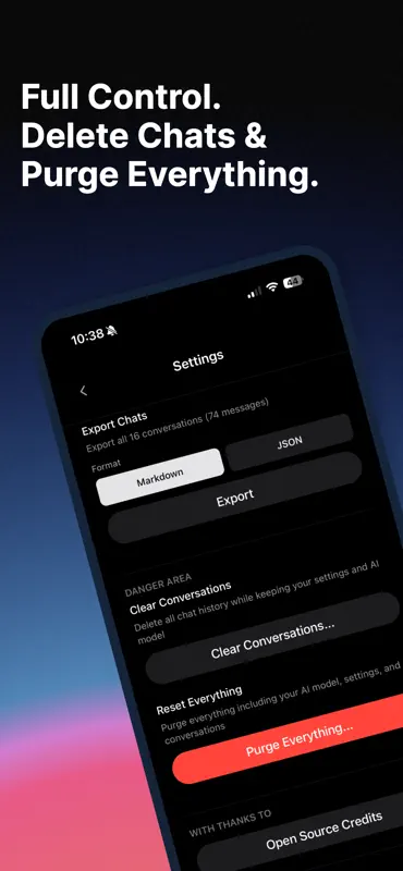 Whisper: On-Device AI screenshot 7 of 8