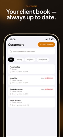 Tailor Adanfo iPhone screenshot