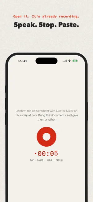 Hallig: Voice to Text screenshot 1