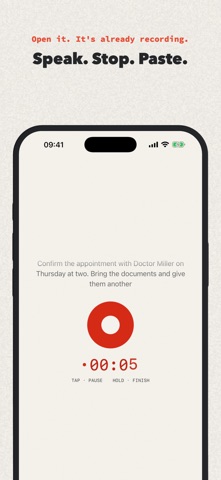 Hallig: Voice to Text Screenshot 1 of 7
