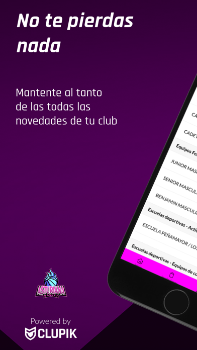 Screenshot #2 pour Asturiana Basket