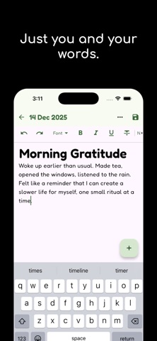 Hundredz: 100 Years Journal iPhone screenshot
