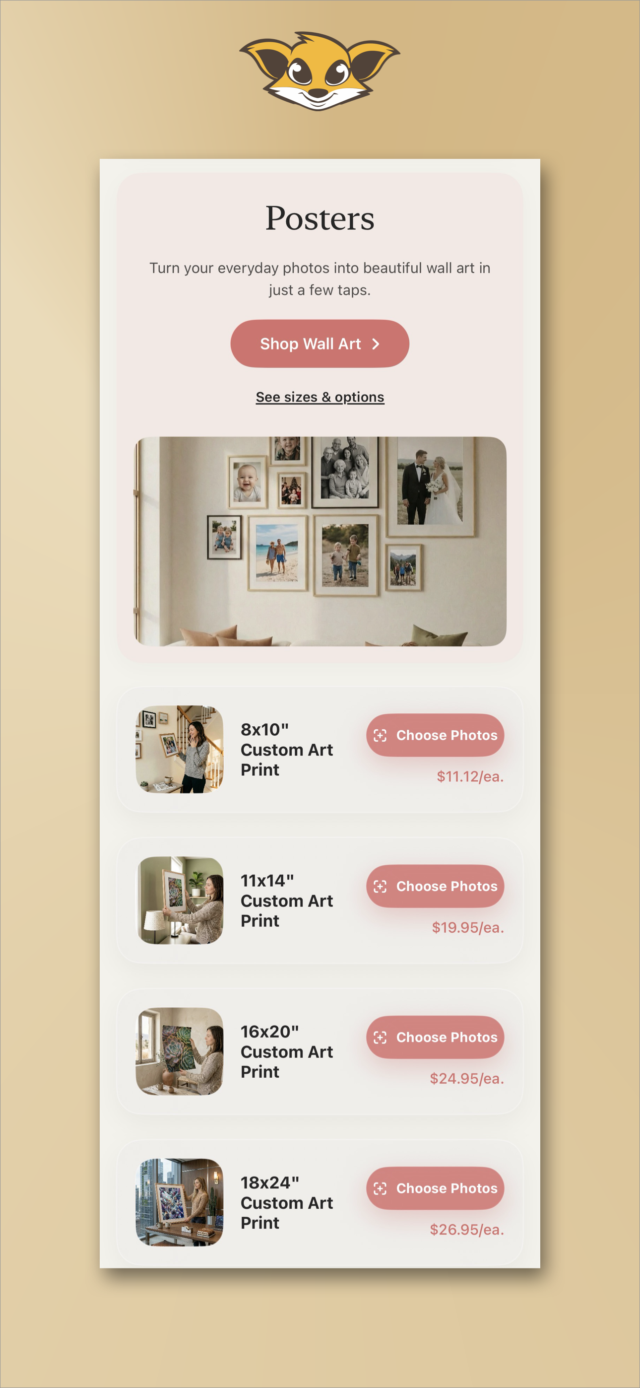 FoxPrint Photo Prints & Magnet