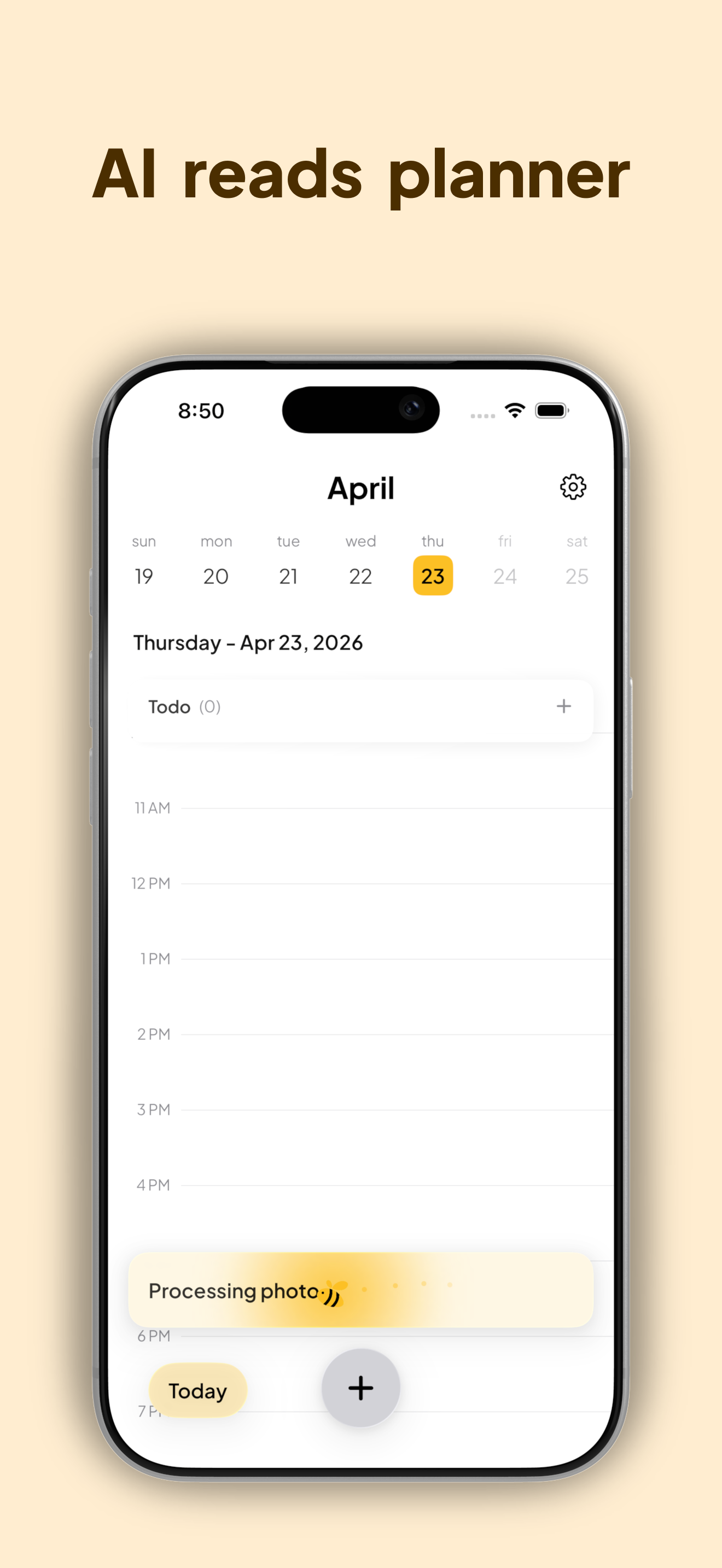 SnapJournal: Paper to Calendar