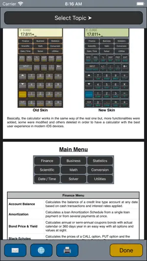 RLM-17BX Calculator screenshot 3