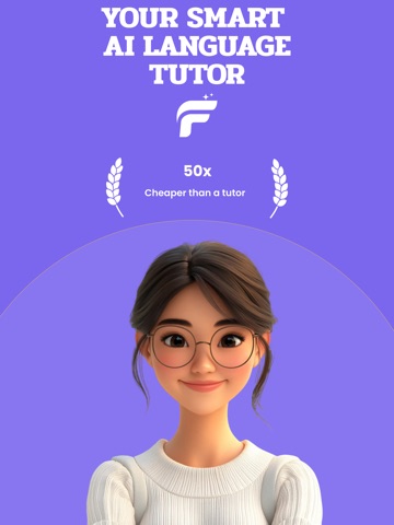Fluencio: AI Language Learning iPad screenshot