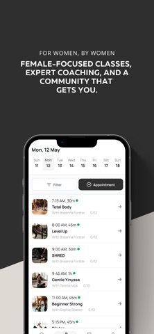 Satori Health Club screenshot