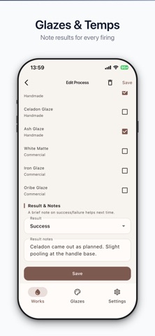 KilnNote Screenshot 4 of 7