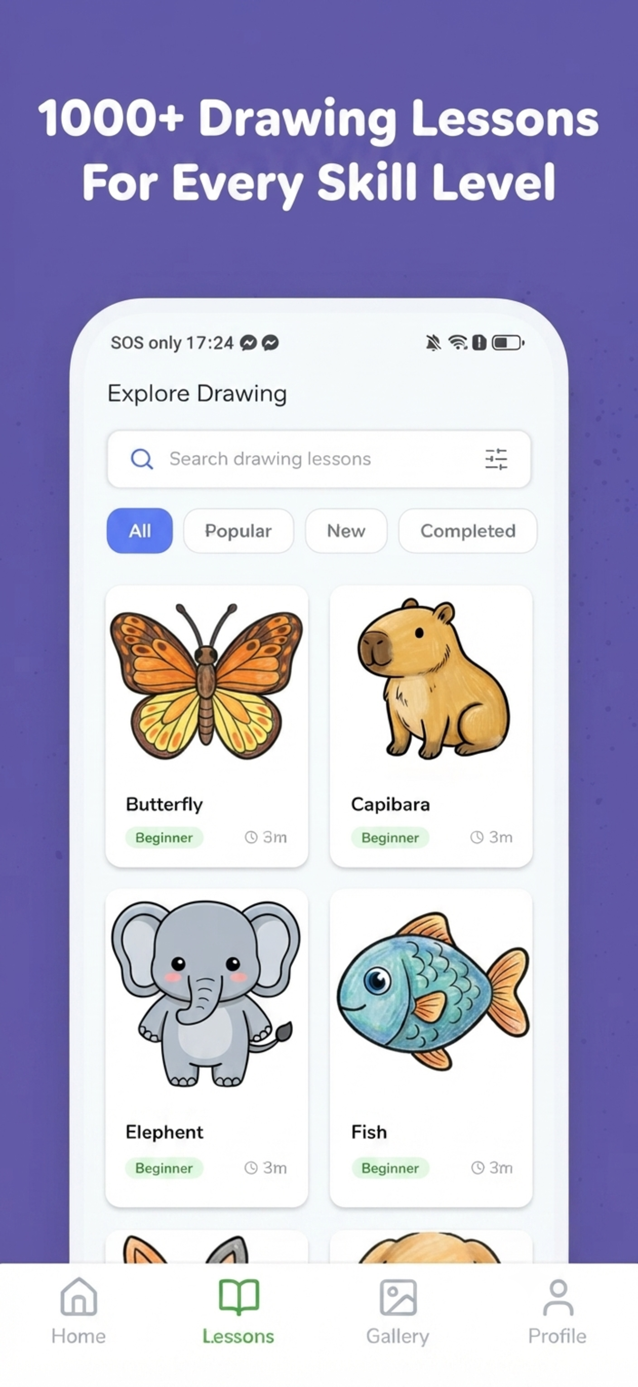Sketch Steps - Learn to Draw screenshot 4