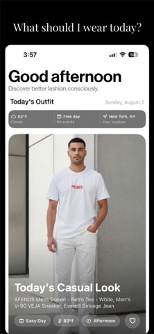 Finer – Personal Stylist iPhone screenshot