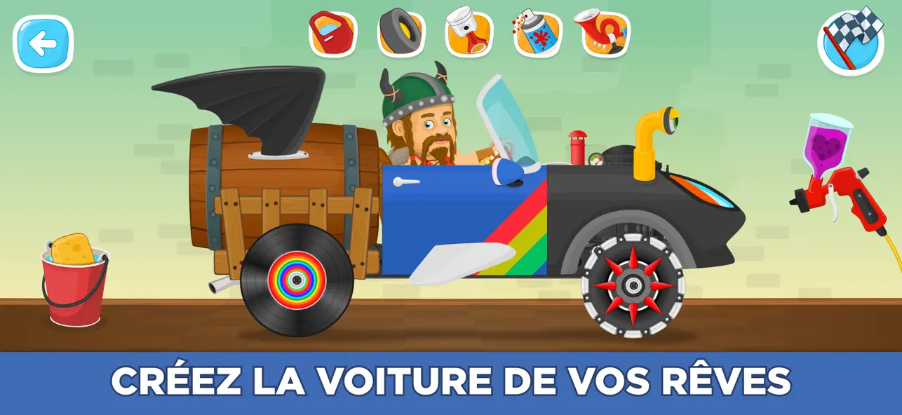 Screenshot #2 pour Jeu de Voitures Enfants 2+