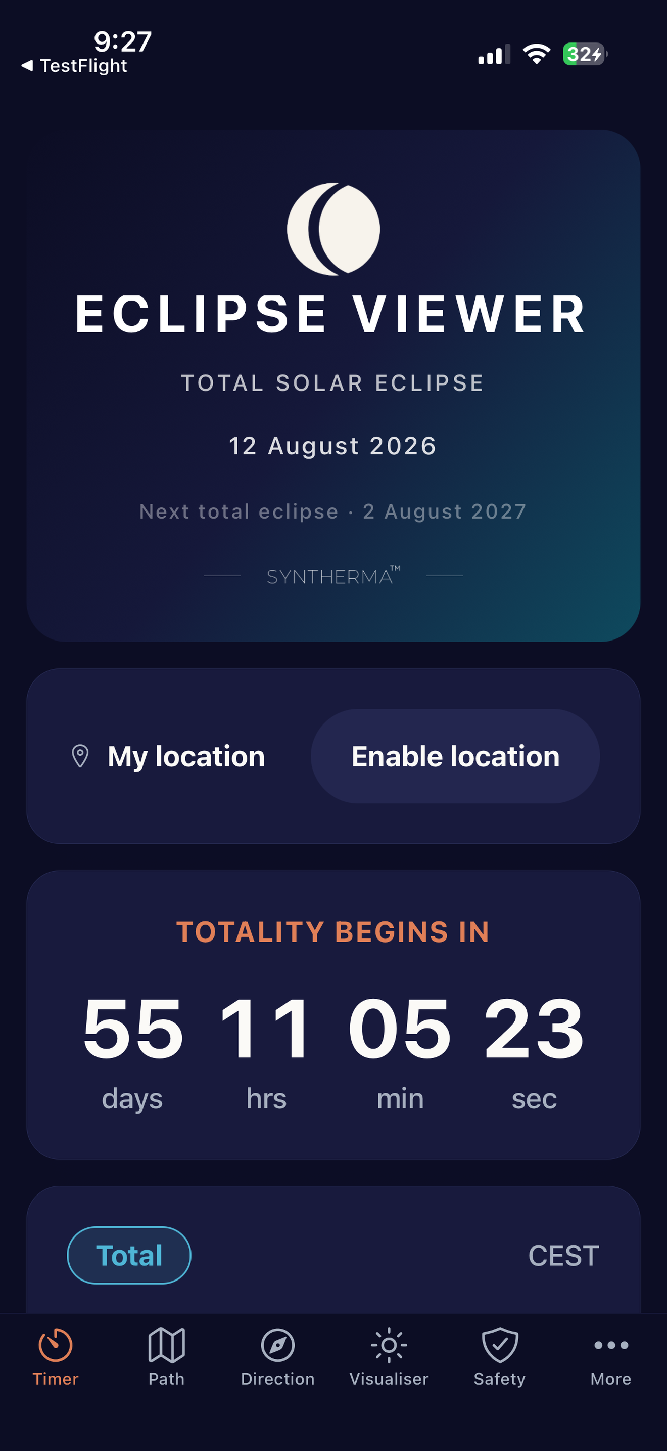 Total Solar Eclipse 2026 screenshot 3