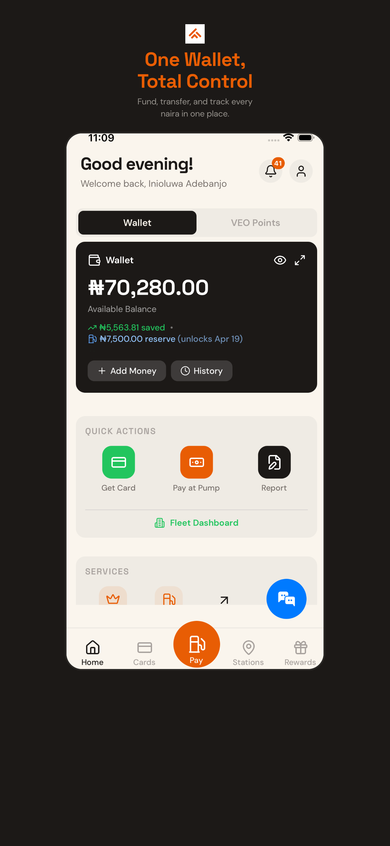 Veo Energy screenshot 1