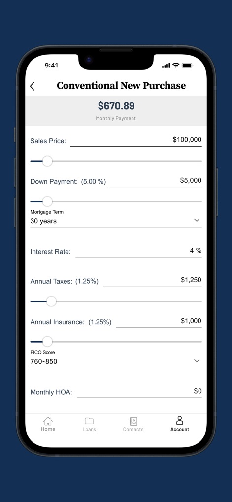 First Nat Mortgage App - Finance App | MWM