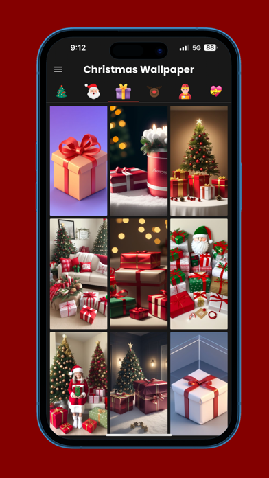 Christmas MerryScreen walls Screenshot