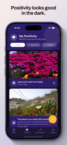 Positivity Lite iPhone screenshot