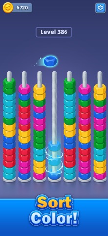 Nuts Factory: Nut Sort Puzzle Screenshot 1 of 5
