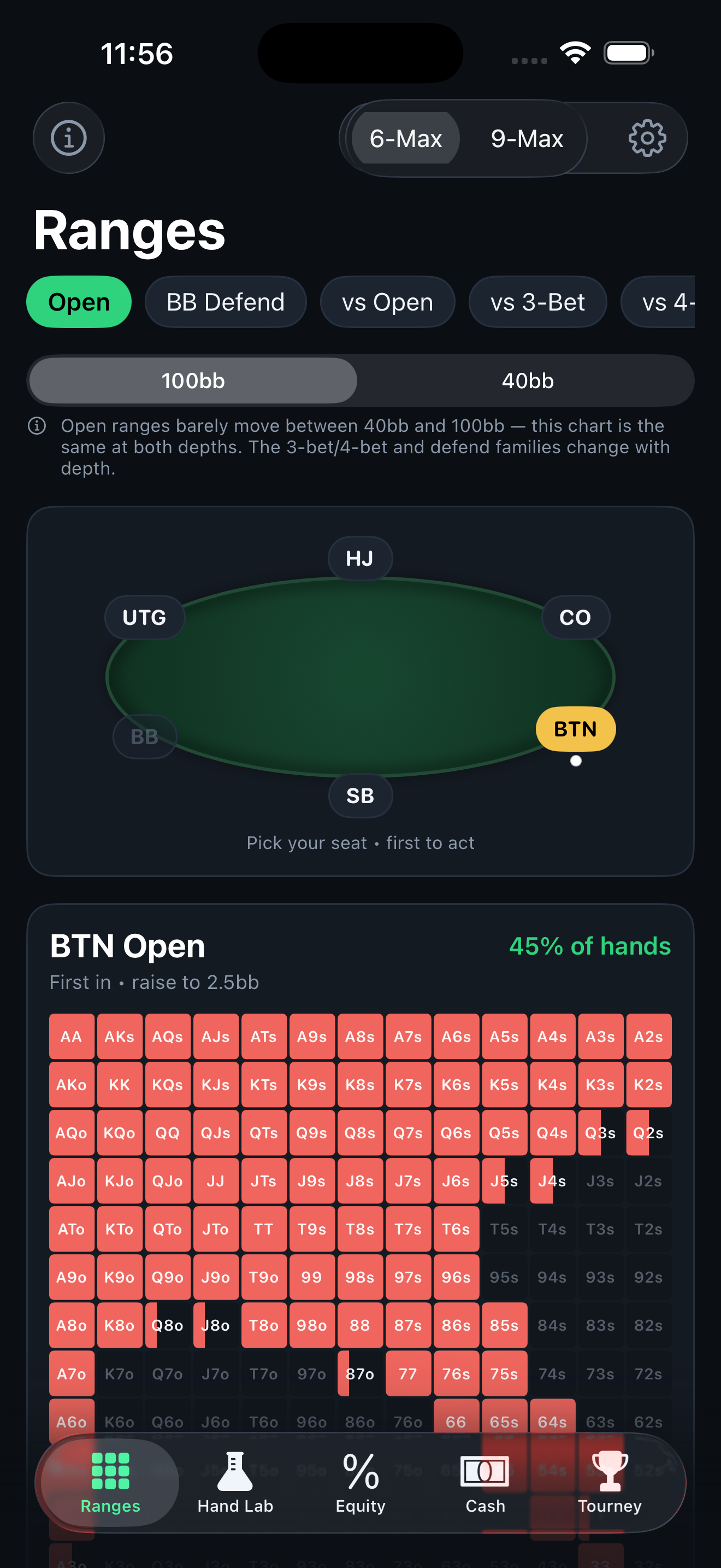 GTO Trainer screenshot 6