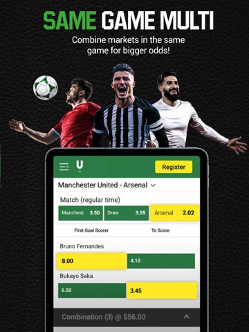 Unibet - Sports Betting App iPad screenshot 6