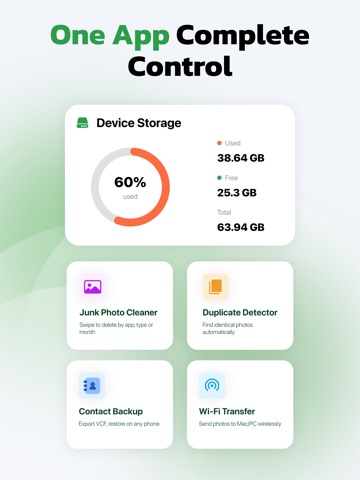 Super Backup & Storage Cleaner iPad screenshot