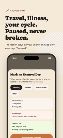 Aqdam: Muslim Habit Tracker screenshot 7