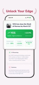 Hunch AI — Prediction Markets screenshot