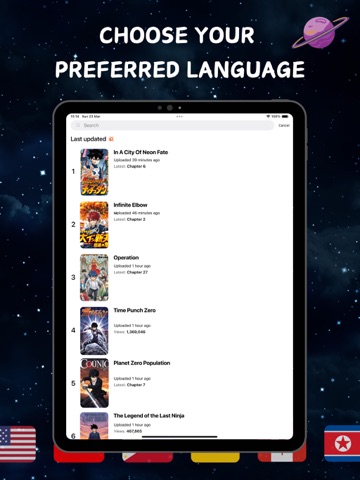 Manga Reader Infinity App Store preview screenshot 11