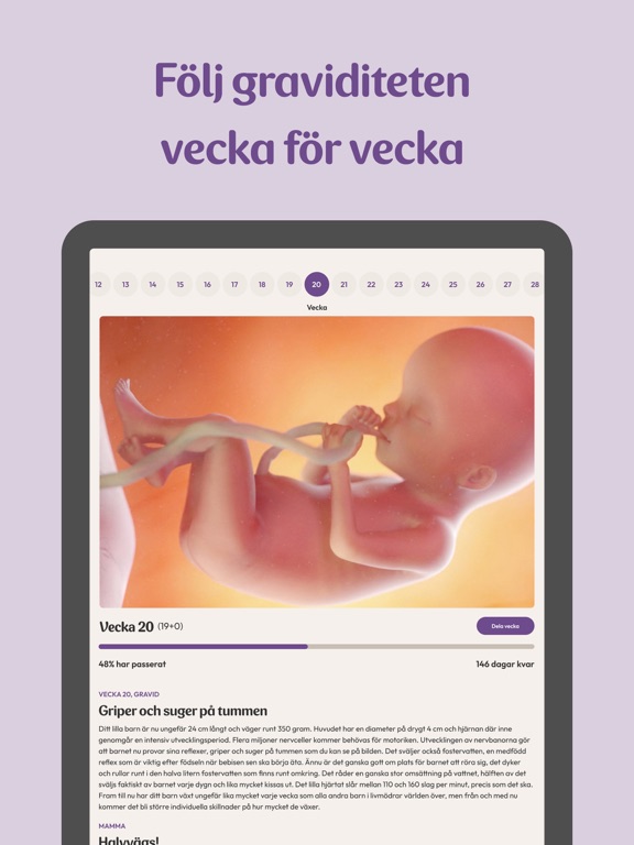 Liberoklubben – Gravid & Baby iPad screenshot 1