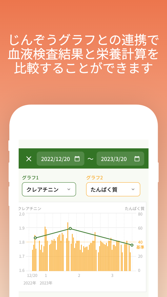 #4. 栄養ビジョン　腎臓病の方のための栄養計算アプリ (iOS) Podle: Torches Inc.