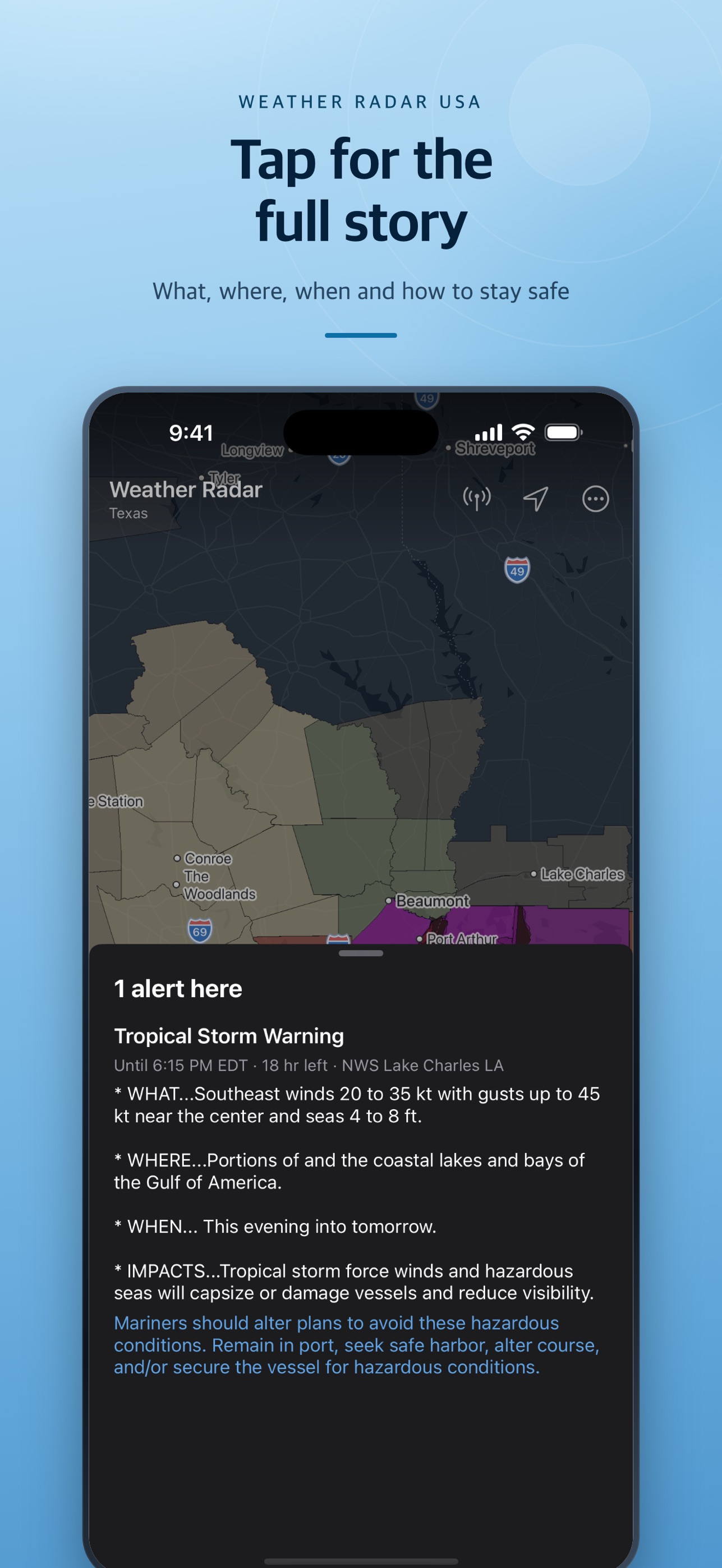Screenshot 5 of Weather Radar USA - NOAA Live