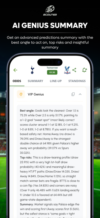 Soccer Betting Tips - Scouter Screenshot 10 of 10