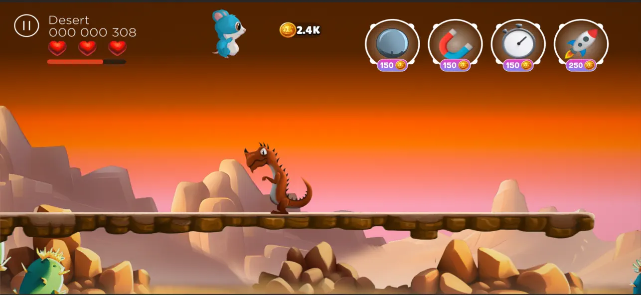 Screenshot #1 pour Hamster Run : World Escape