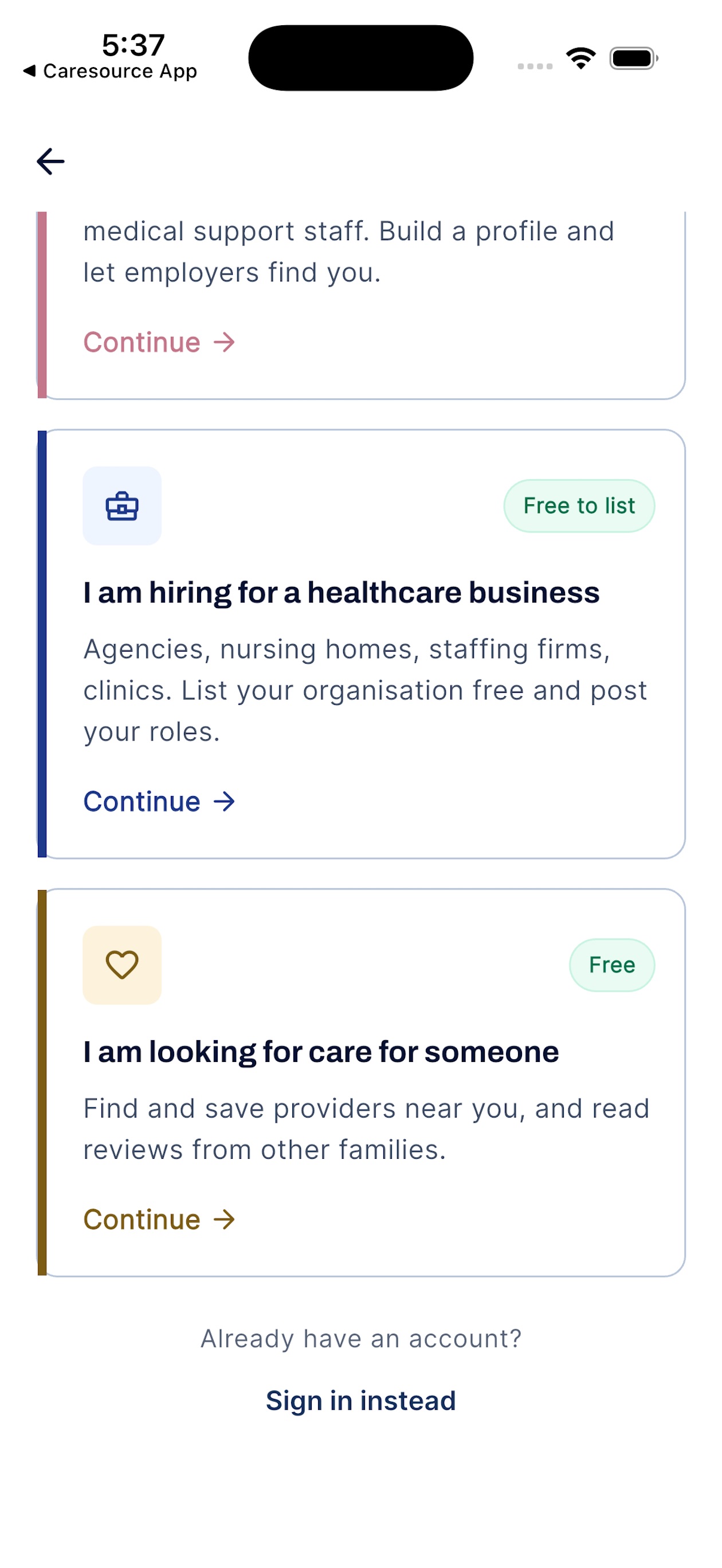 Screenshot 3 of CareSource Network