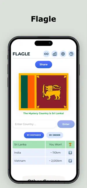 Globle - Guess hidden Country screenshot 4