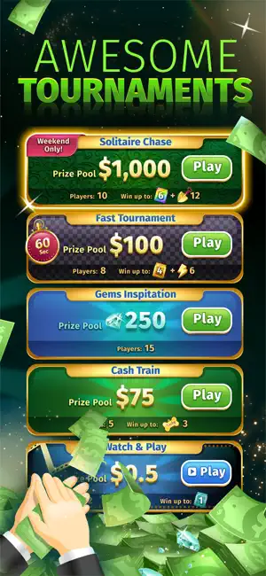 Solitaire Stash: Win Real Cash screenshot 3